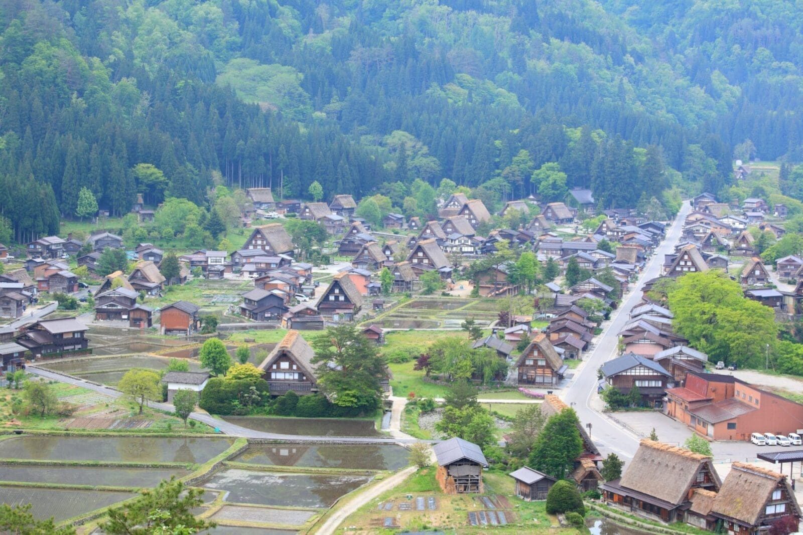 Shirakawa-go gassho-style farmhouses, Gifu, Japan