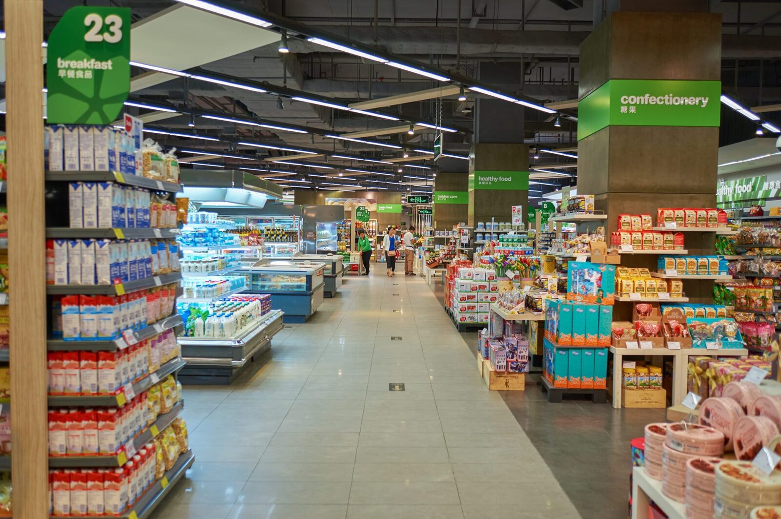 Exterior of the BIG C shopping centre, Bangkok