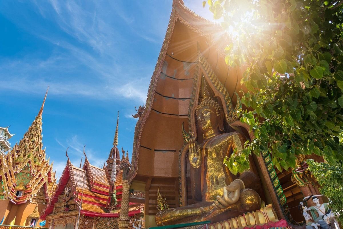 Wat Tham Suea, the Tiger Cave Temple in Kanchanaburi