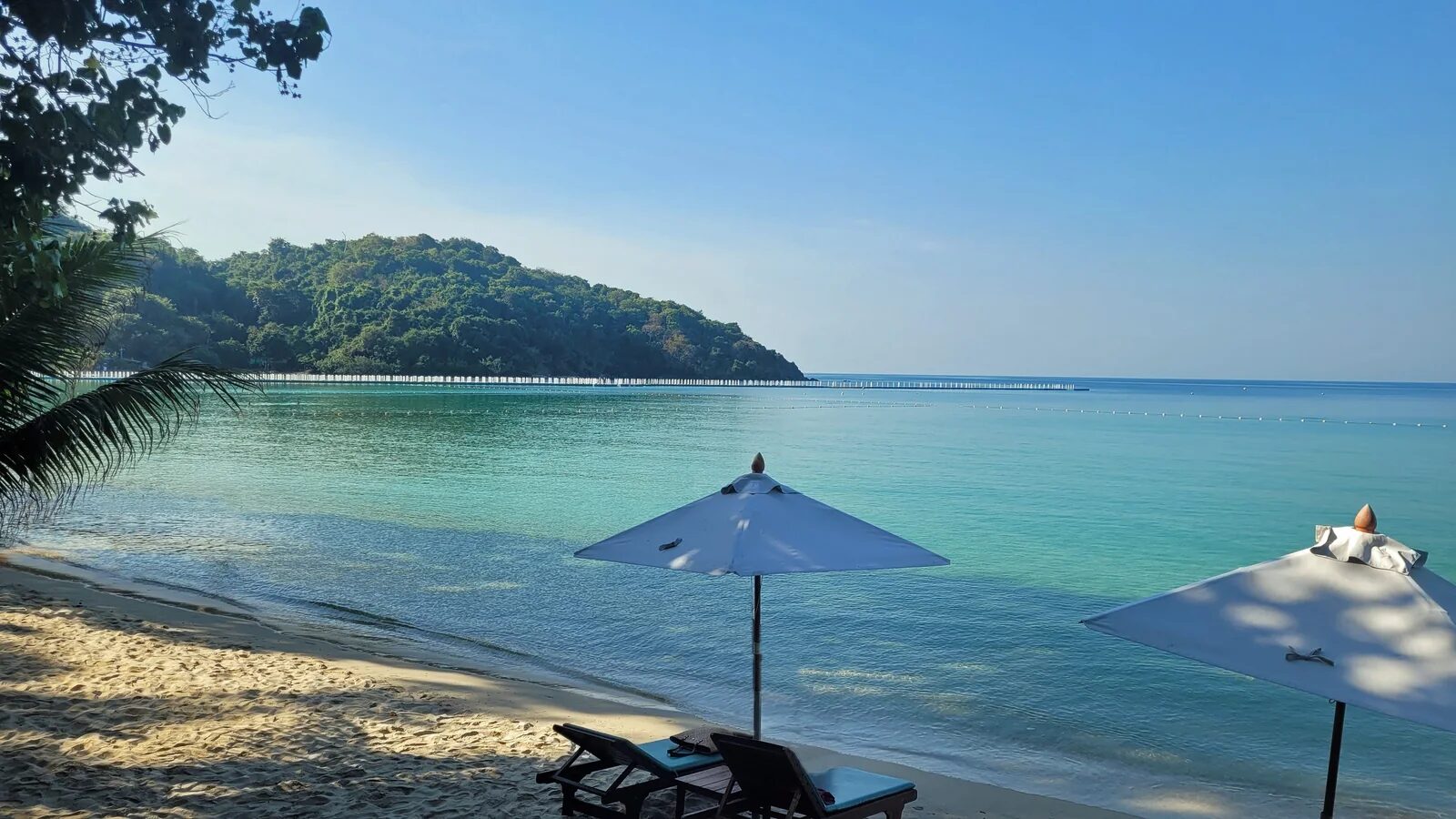 Beach resort view on Koh Samet