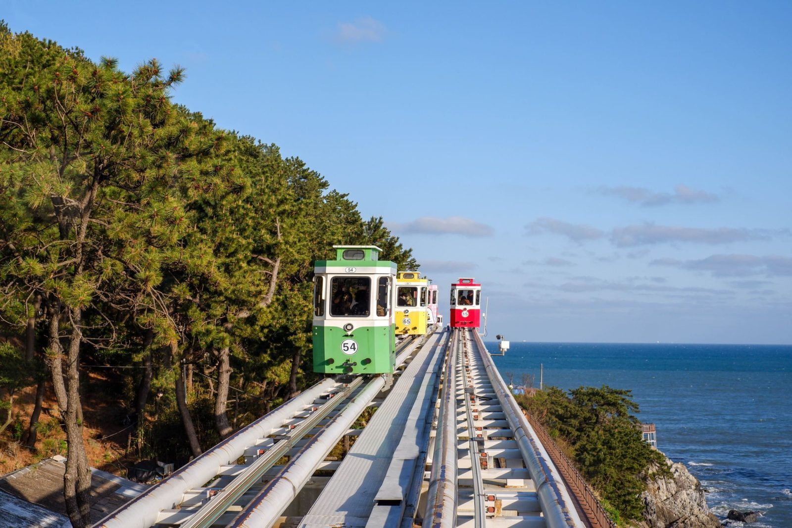 Busan sea-view 5-day private charter: Haeundae Sky Capsule and Gamcheon Culture Village