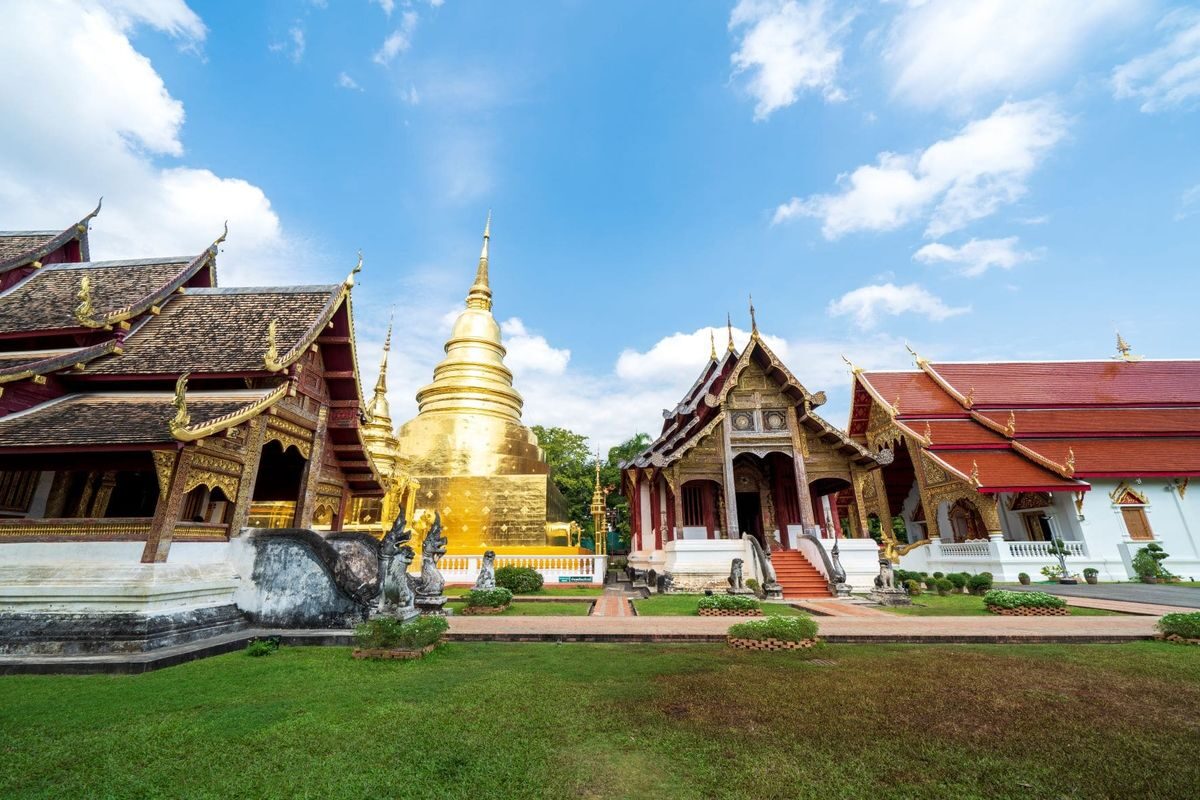 Wat Phra Singh in the Chiang Mai old city