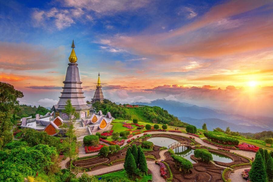 Doi Inthanon National Park, Thailand's highest peak