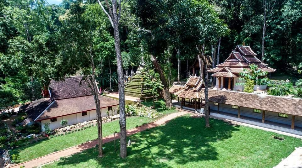 Highlights of the Chiang Mai & Chiang Rai 5-day private charter: Wat Pha Lat forest monastery