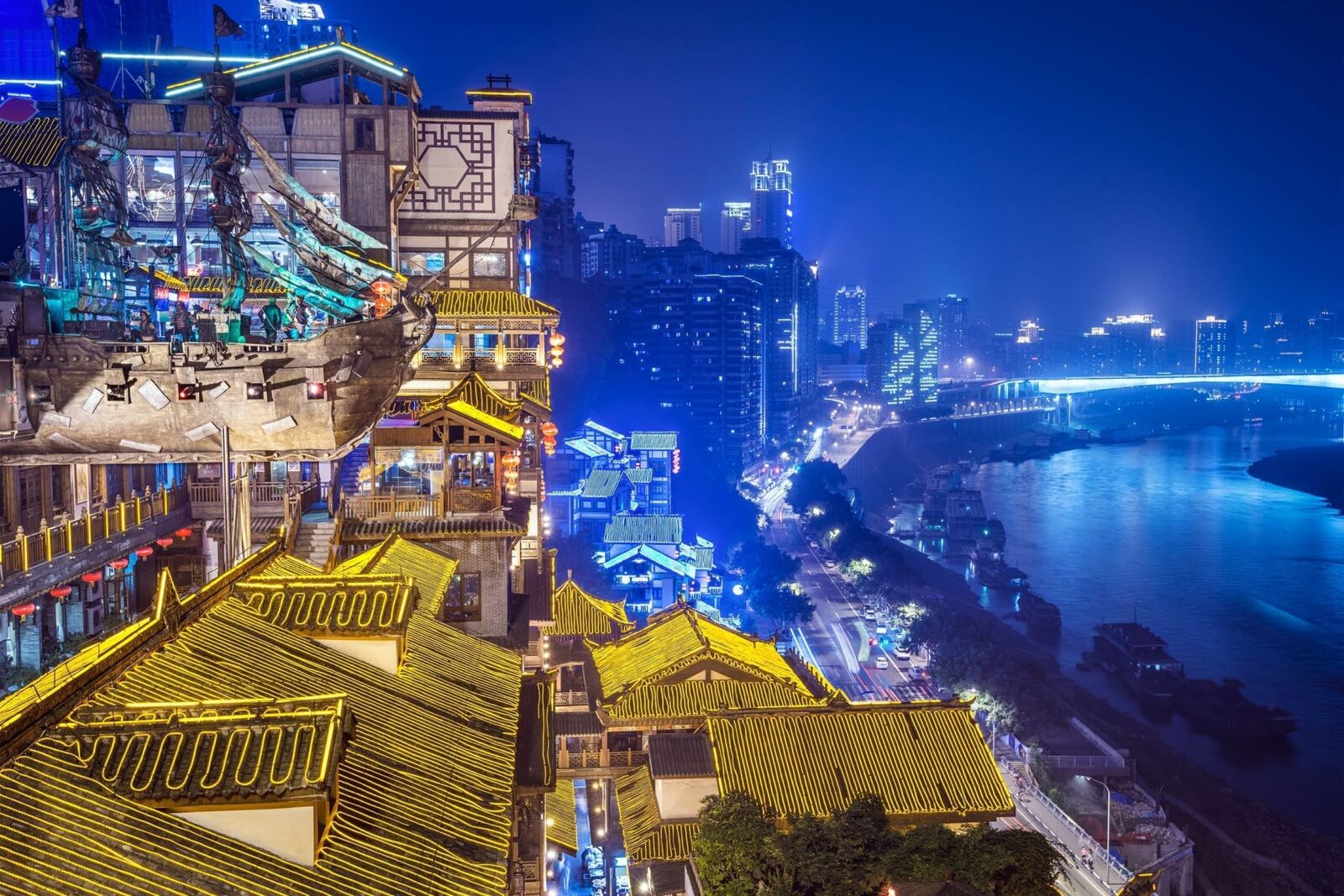 Hongyadong night view