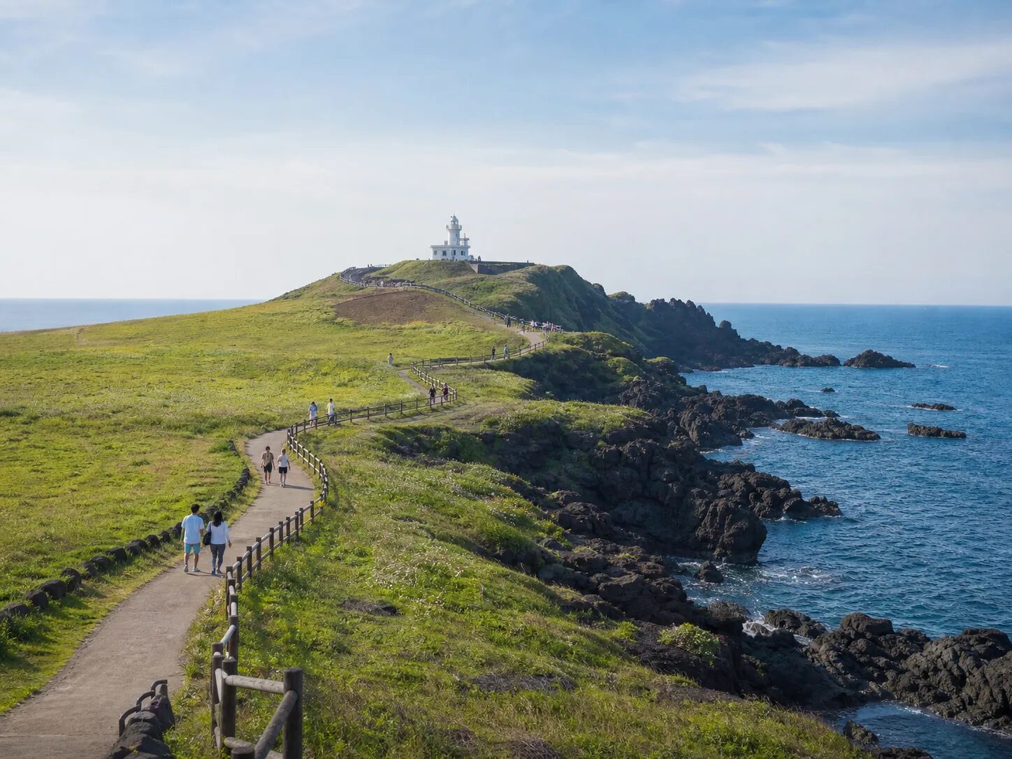 Coastal walk at Seopjikoji
