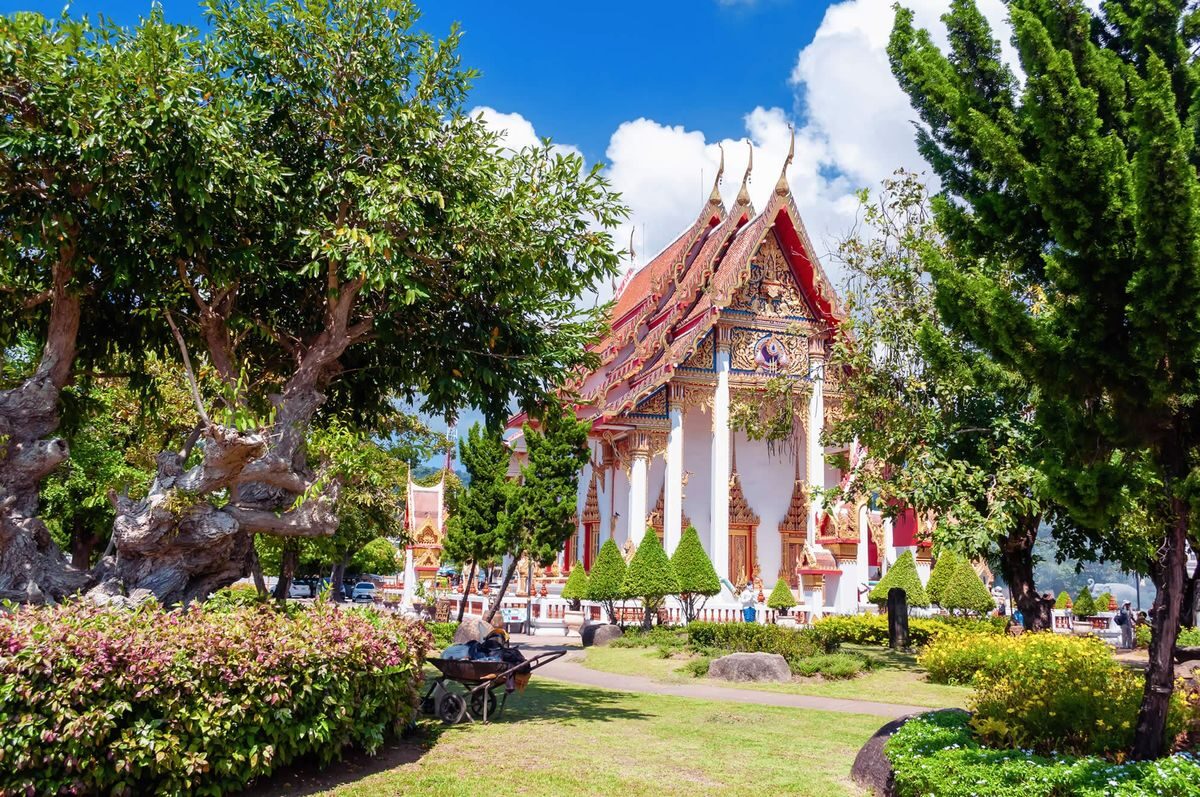 Wat Chalong temple in Phuket