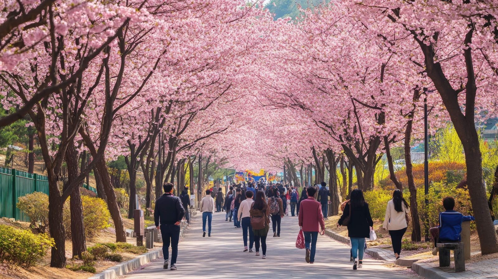 Seoul cherry blossom 5-day private charter: Yeouido and Seokchon Lake in bloom