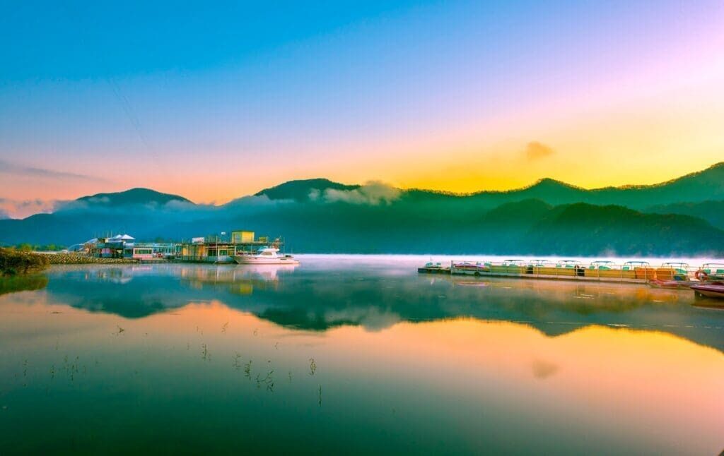Natural scenery on Nami Island