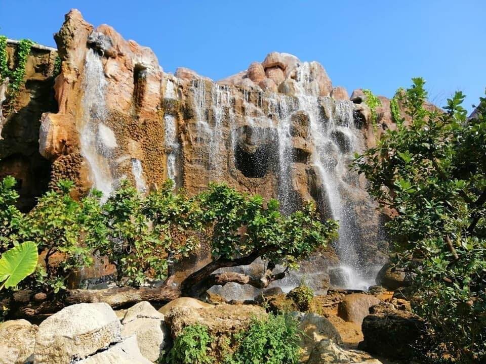 Angel Waterfall, a tiered waterfall hidden in the forest